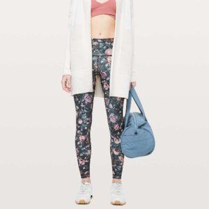 Lululemon Wunder Under High-Rise Tight Luxtreme 28" Frosted Rose Multi - SIZE 8